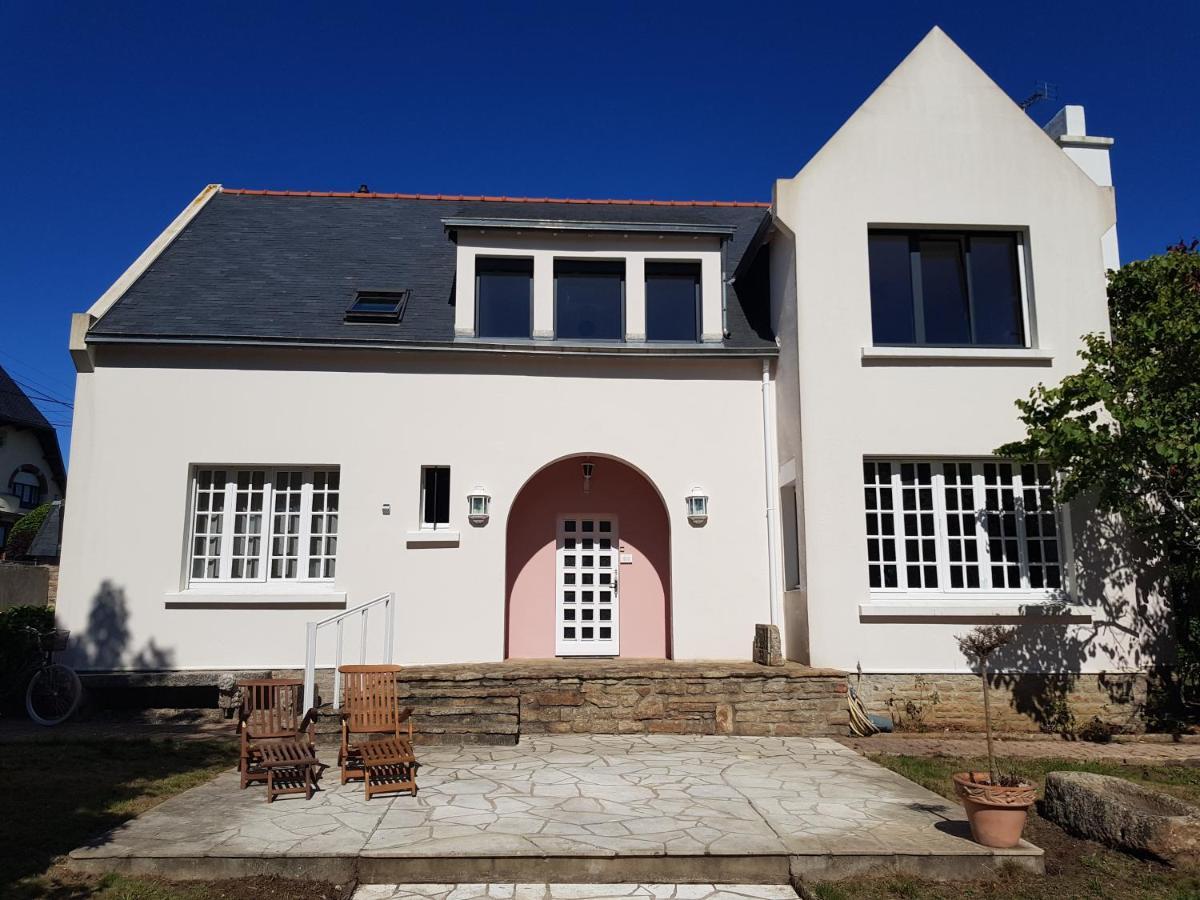 Villa sur la corniche vue mer Concarneau Esterno foto